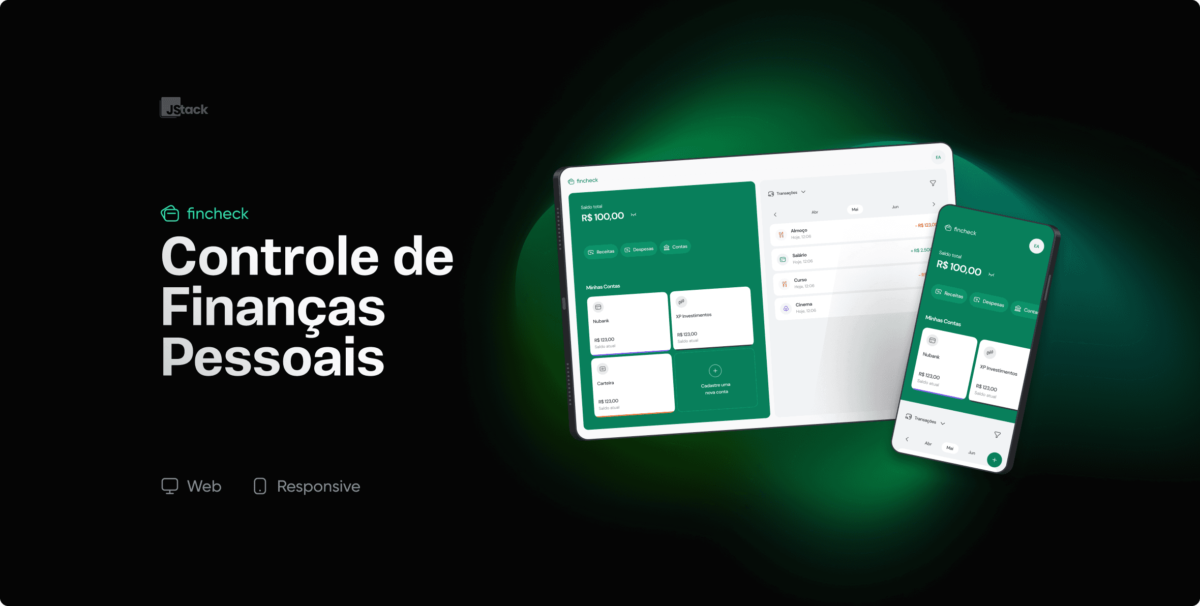 Fincheck - Plataforma de Gestão Financeira Pessoal