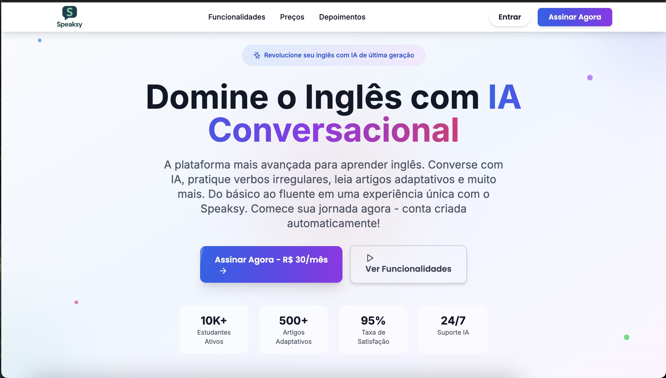 Plataforma de Aprendizado de Inglês - Sistema Completo